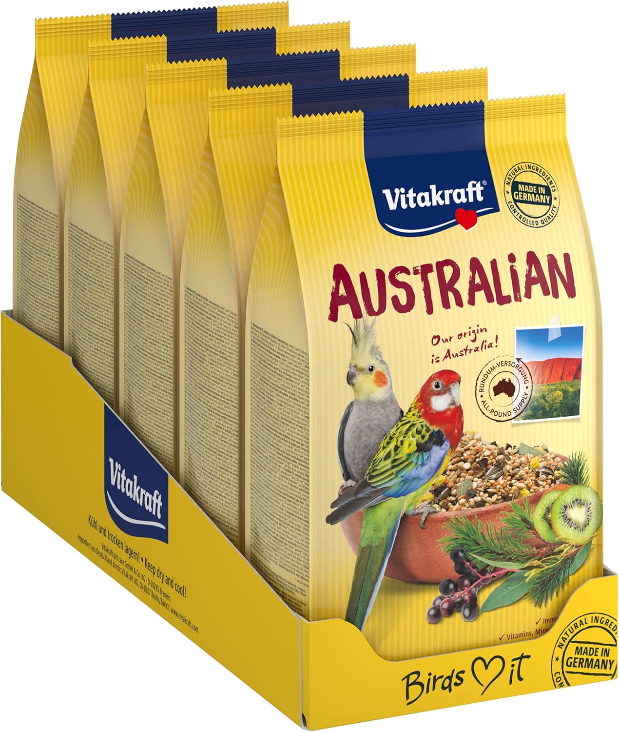 Vitakraft Australian Cockatiel Food 750g