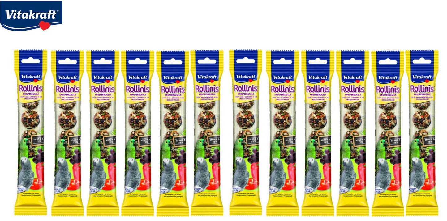 Vitakraft Rollinis Parrot Treat 7pcs