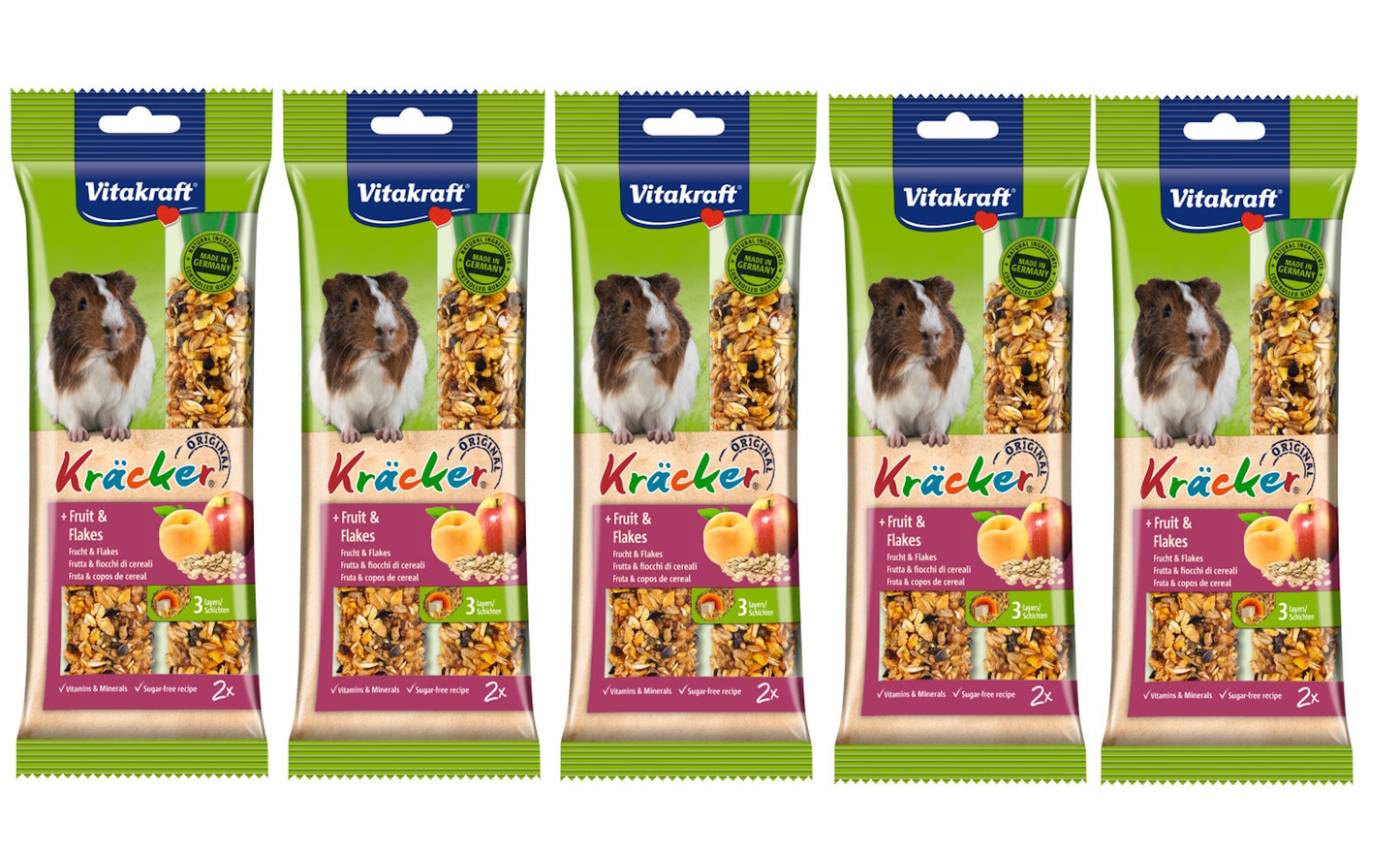 Vitakraft Guineapig Fruit & Flakes Sticks 2pcs