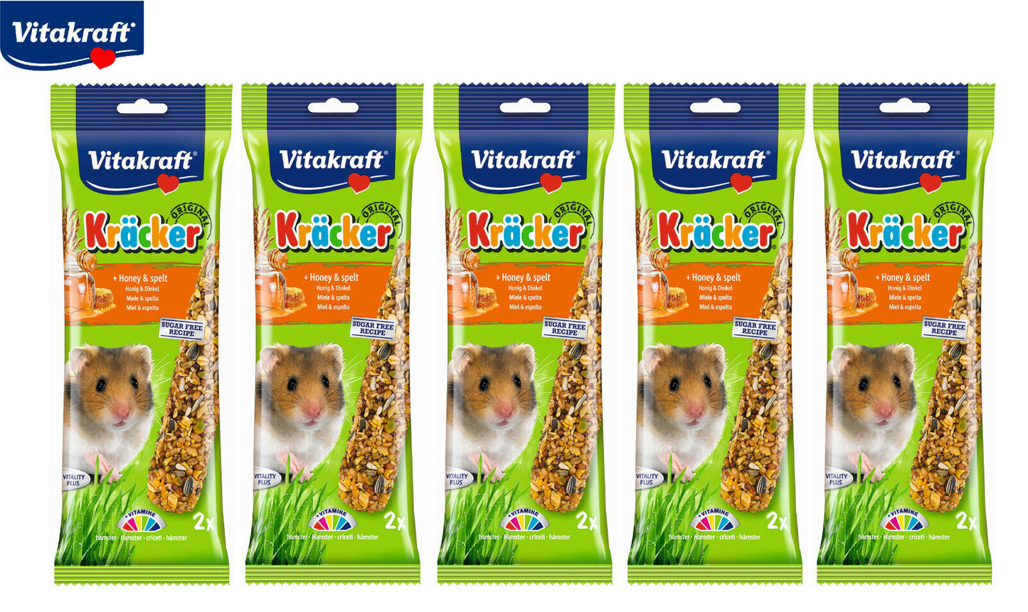Vitakraft Hamster Honey & Spelt Sticks 2pcs