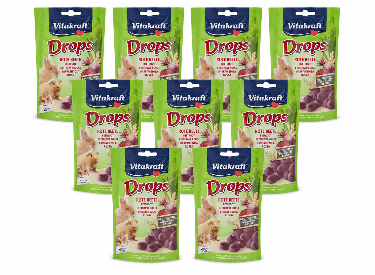 Vitakraft Beetroot Small Animal Drops 75g