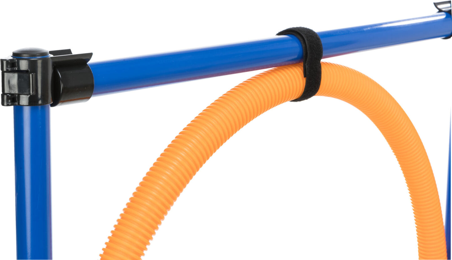 Trixie Fun Agility Ring, Plastic, 115 x 3 cm Blue/Orange