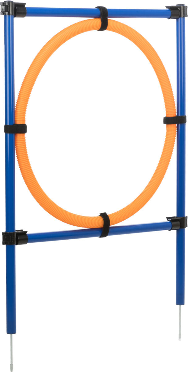 Trixie Fun Agility Ring, Plastic, 115 x 3 cm Blue/Orange
