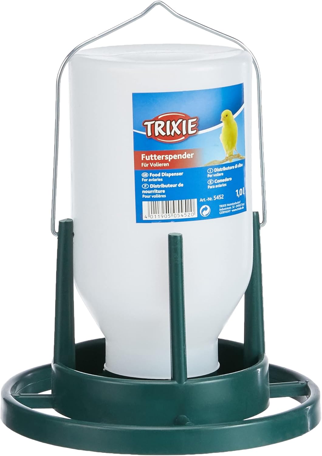 Trixie Aviary Food Dispenser 1ltr