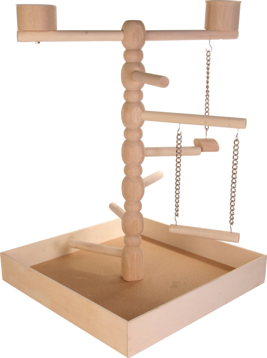Trixie Spielplatz Parakeet Wooden Play Stand 40 x 53 x 40cm