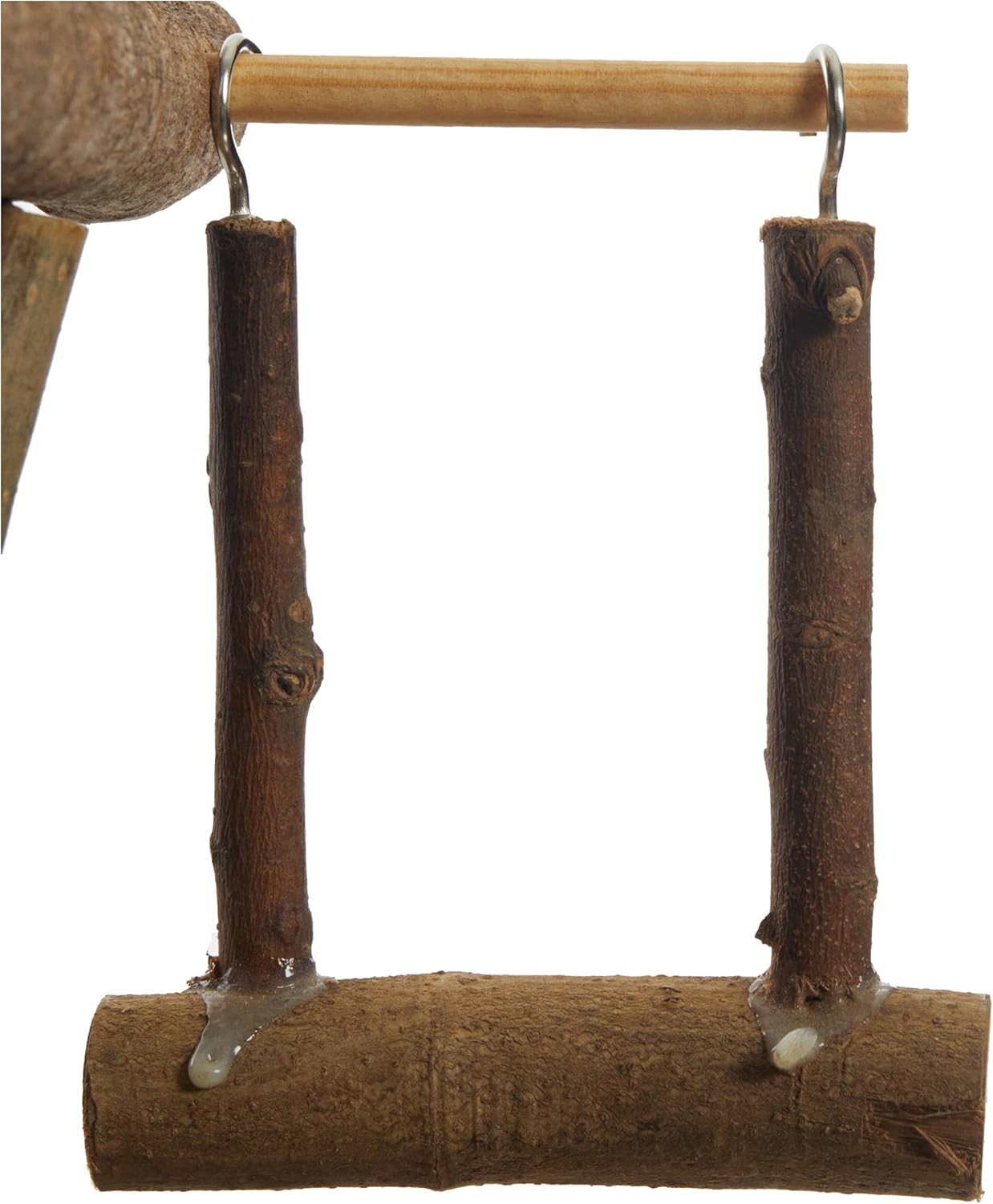 Trixie Small Natural Wooden Playground For Birds 28 x 25 x 22cm