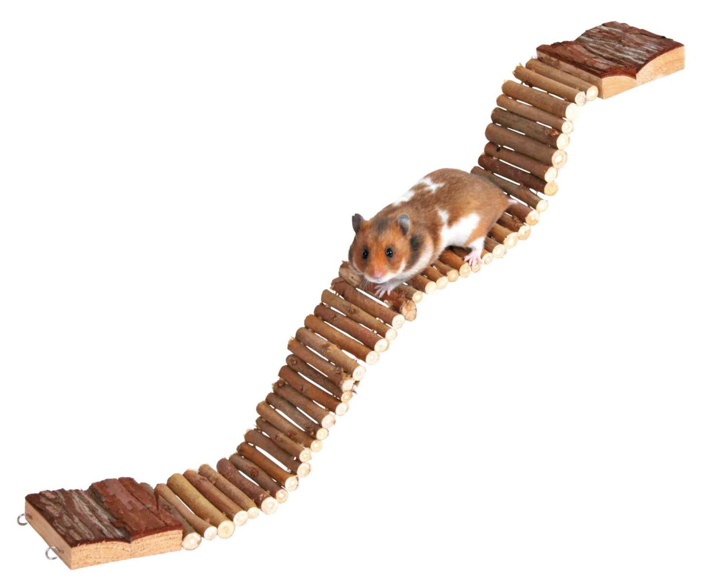 Trixie Natural Wooden Hamster Ladder 55 x 7cm