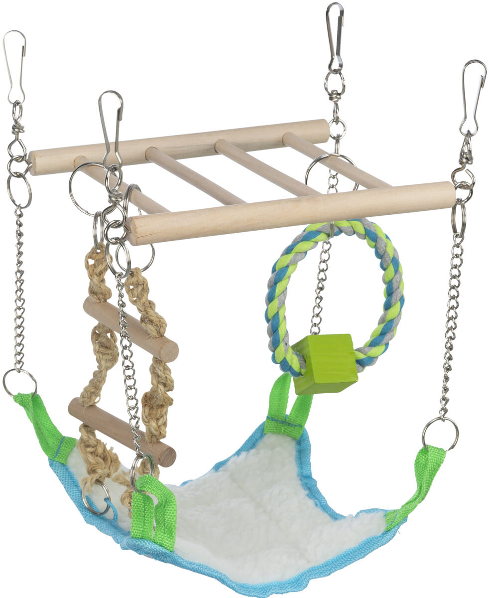 Trixie Suspension Bridge Hamster Hammock 17 x 22 x 15cm
