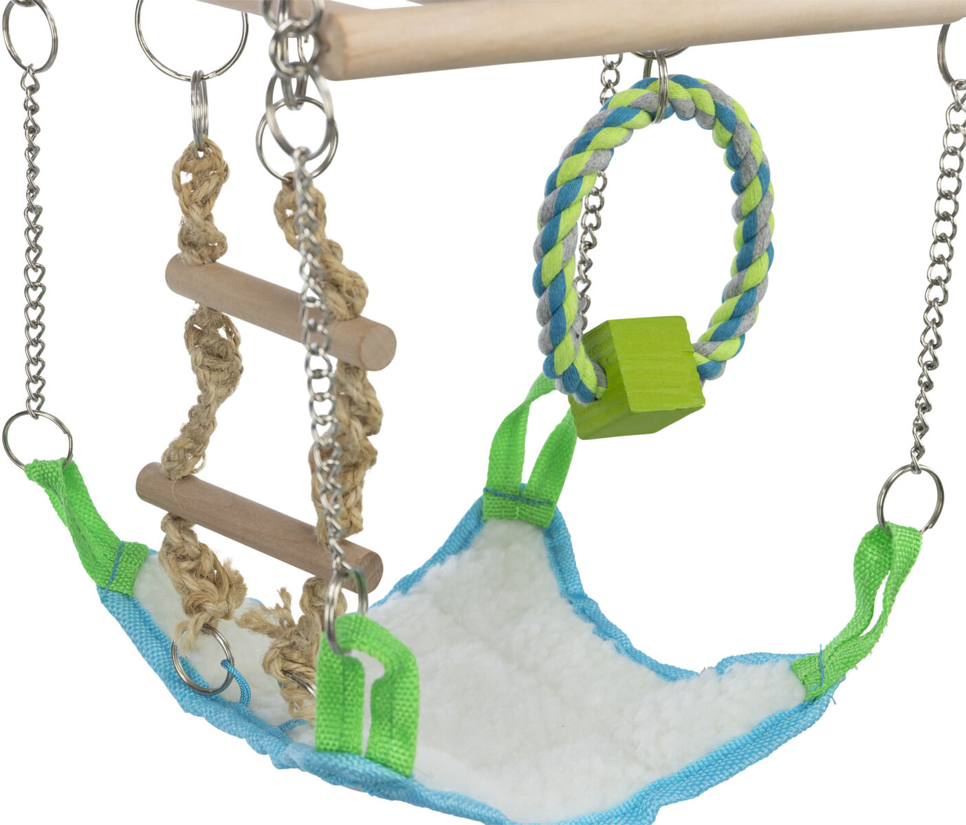 Trixie Suspension Bridge Hamster Hammock 17 x 22 x 15cm
