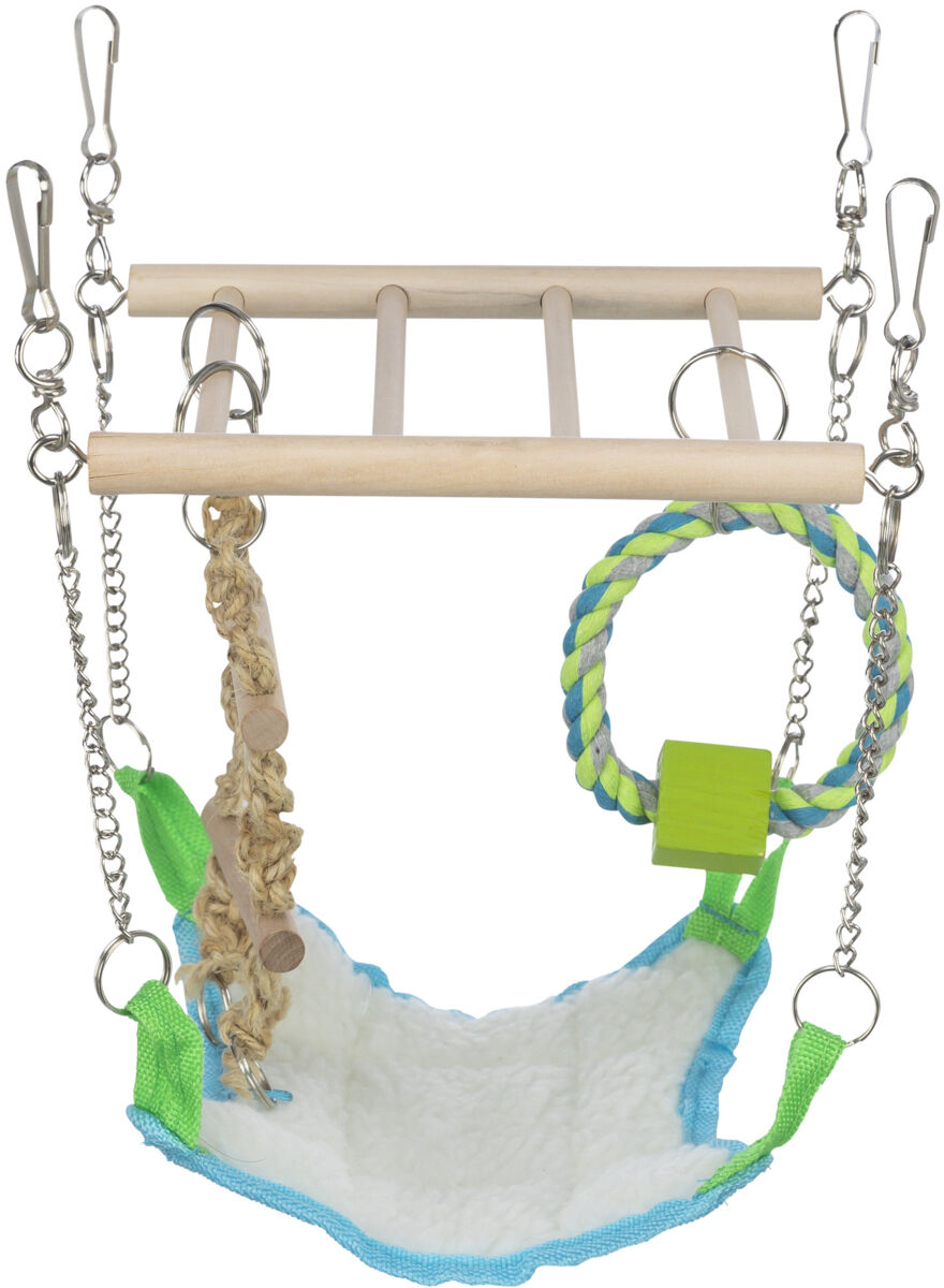 Trixie Suspension Bridge Hamster Hammock 17 x 22 x 15cm