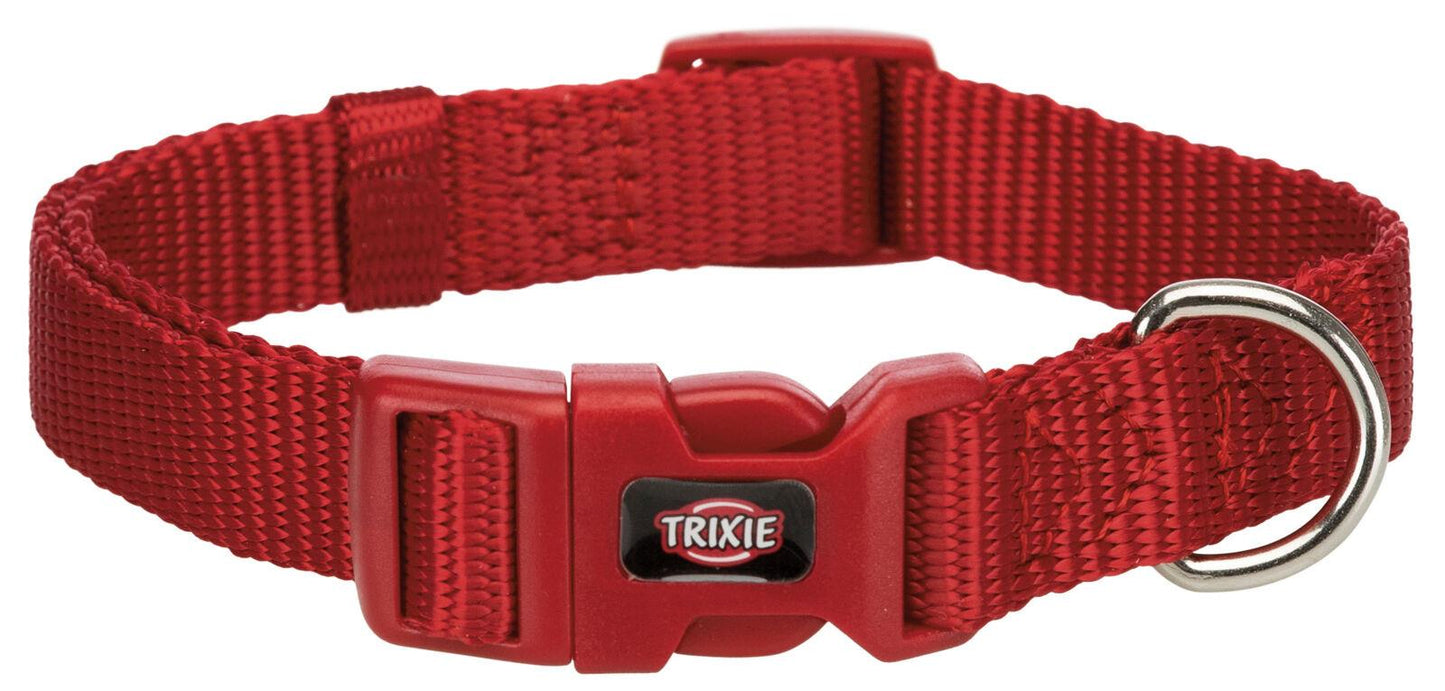 Trixie Premium Collar, XS-S 22-35cm/10mm, Red