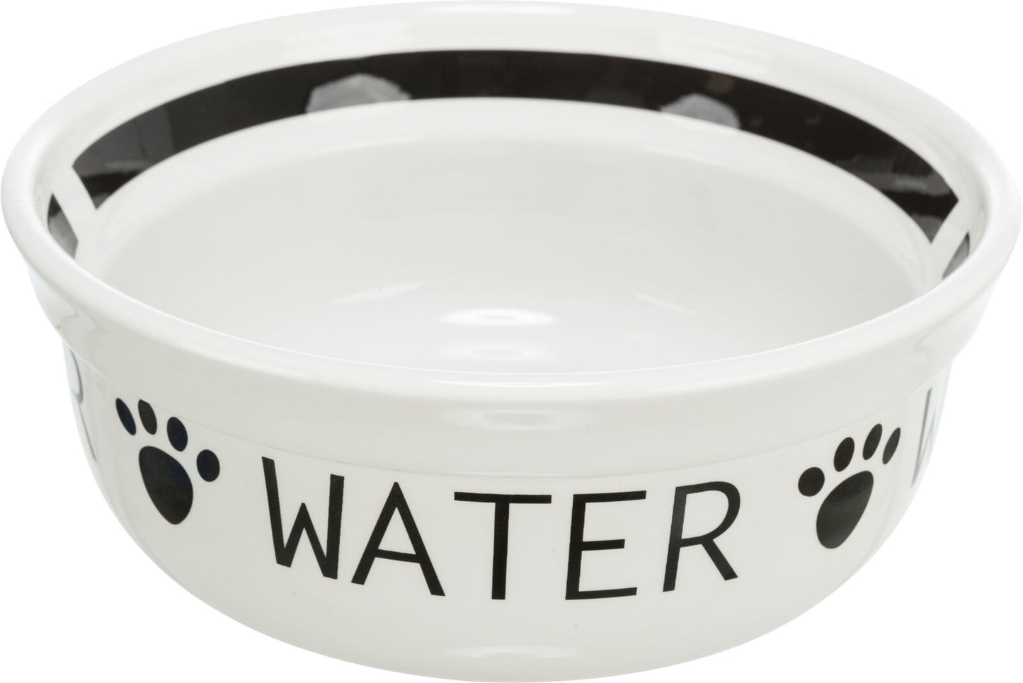 Trixie Eat On Feet Ceramic Cat Bowl Set White Bowls