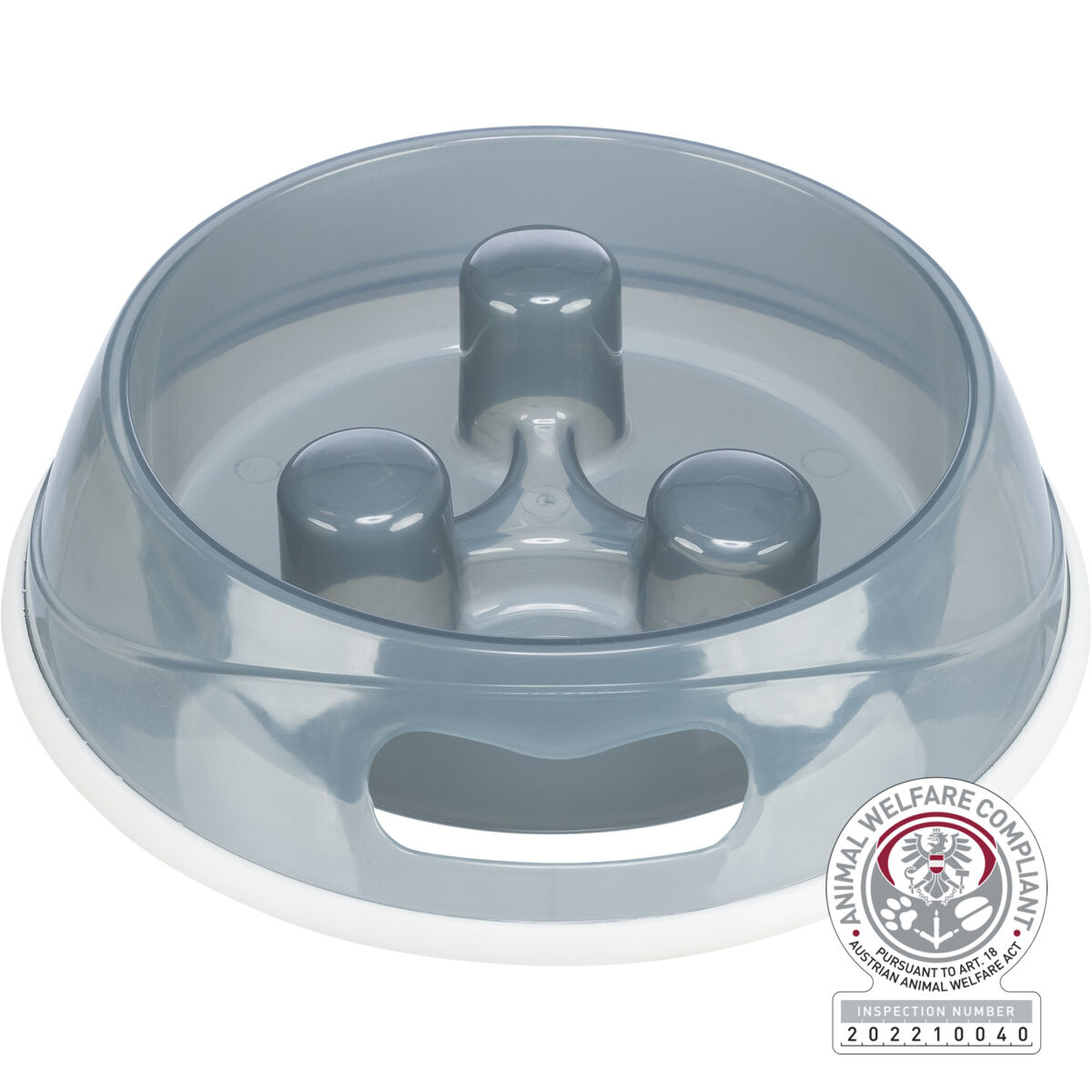 Trixie Slow Feed Dog Bowl 0.9ltr Assorted Colours