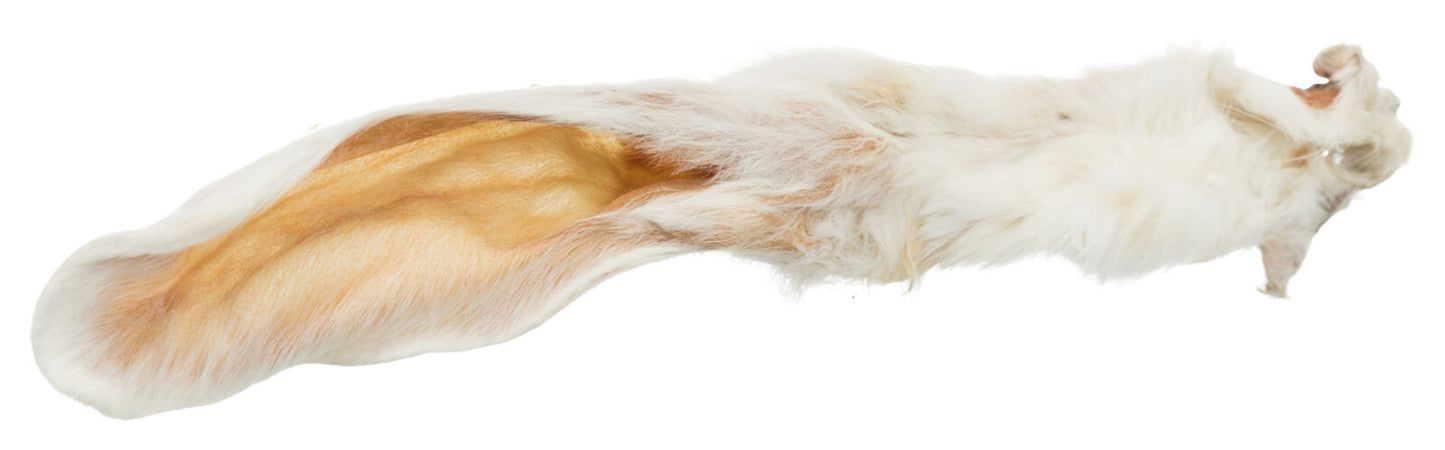 Trixie Rabbit Ears With Fur 500g
