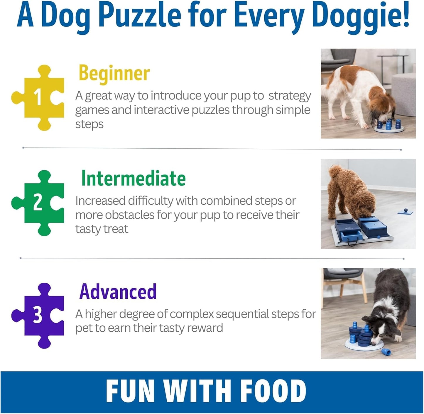 Trixie Dog Activity Flip Board Game 23cm