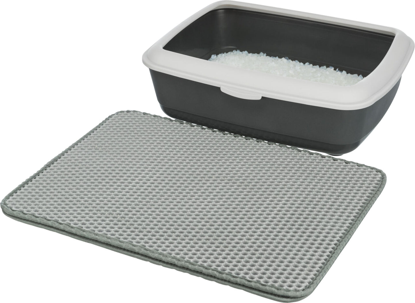 Trixie Cat Litter Tray Sieve Mat Grey 40 x 55cm