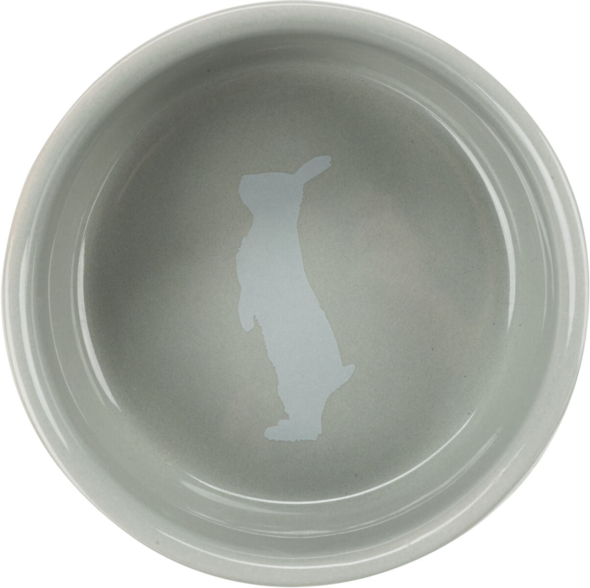 Trixie Ceramic Rabbit Motif Bowl 250ml 11cm