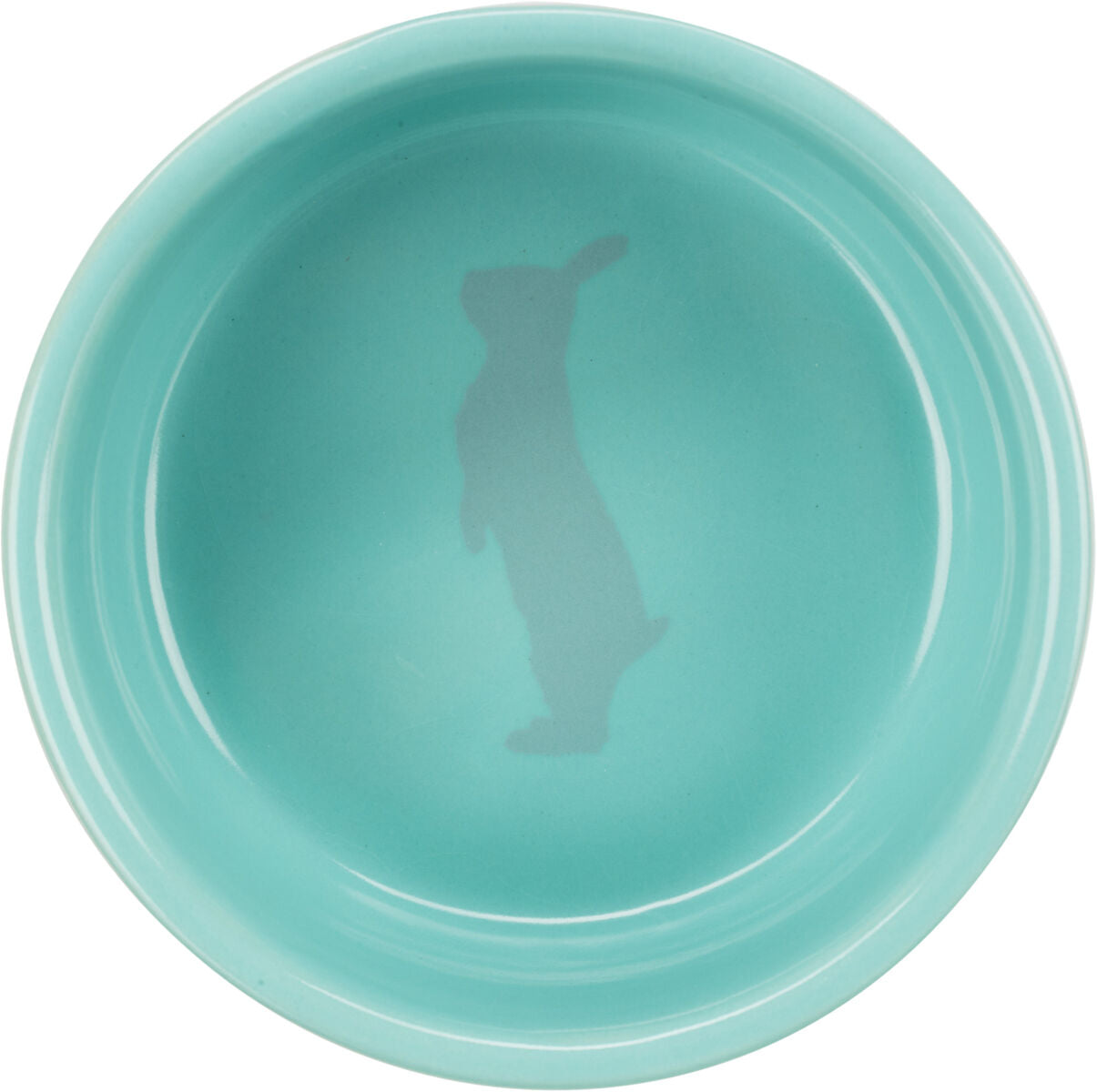 Trixie Ceramic Rabbit Motif Bowl 250ml 11cm