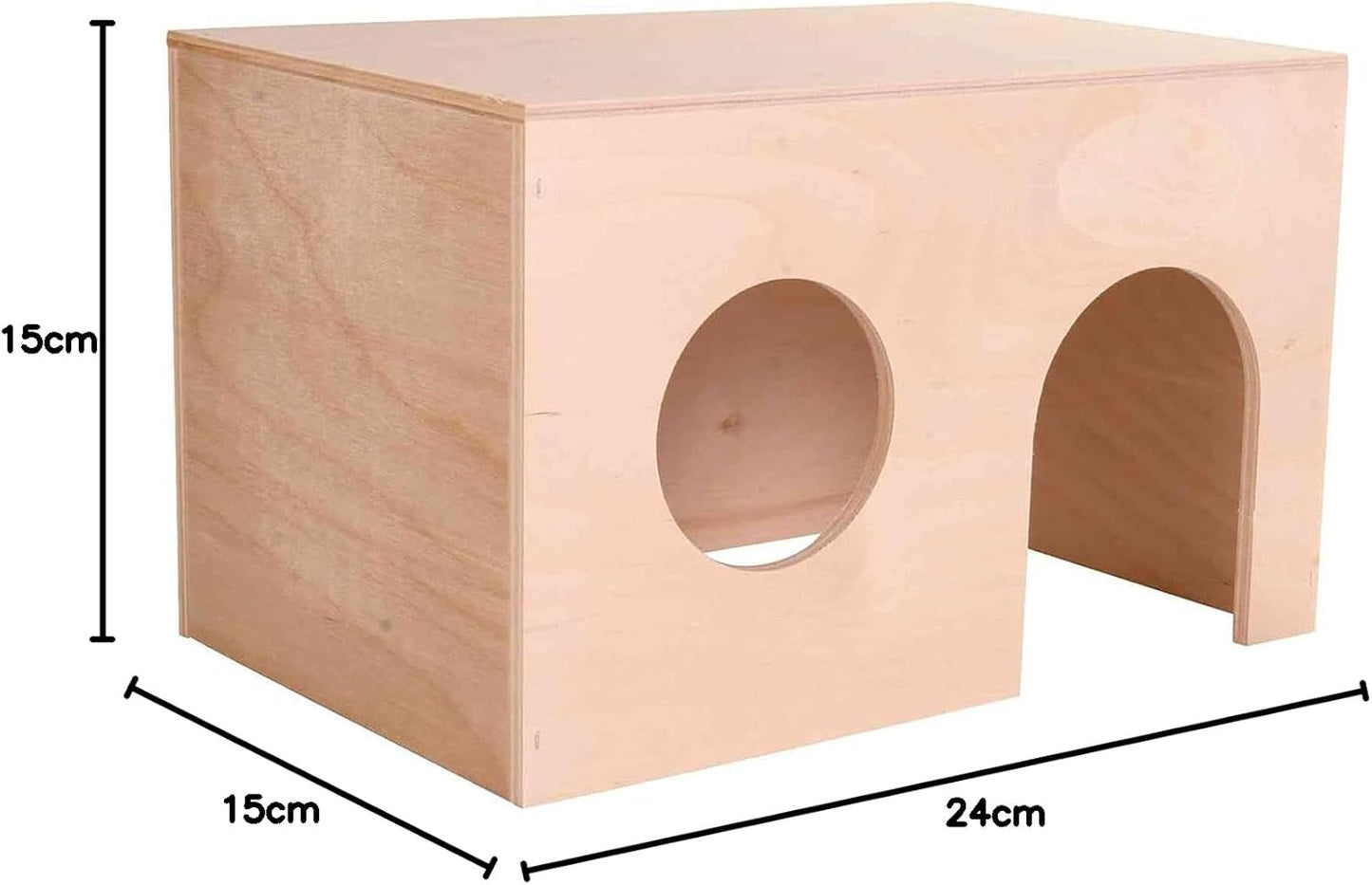 Trixie Wooden Degu House 24 x 15 x 15cm