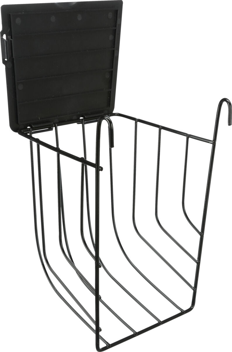 Trixie Hanging Metal Hay Manger With Lid