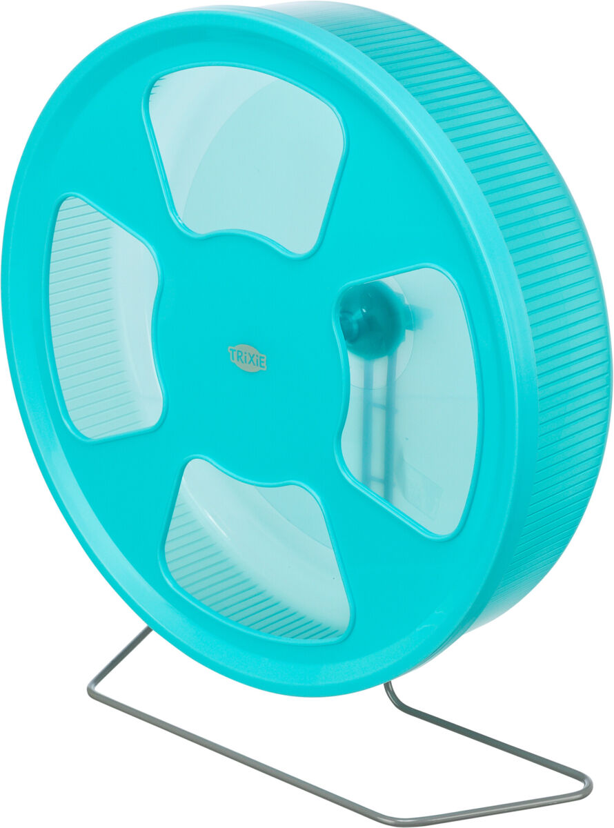 Trixie Plastic Rodent Wheel 33cm 13" Assorted Colours