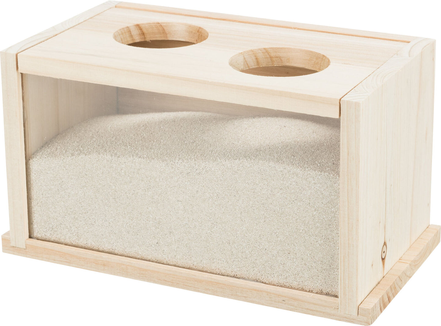 Trixie Wooden Sand Bath With Perspex Front