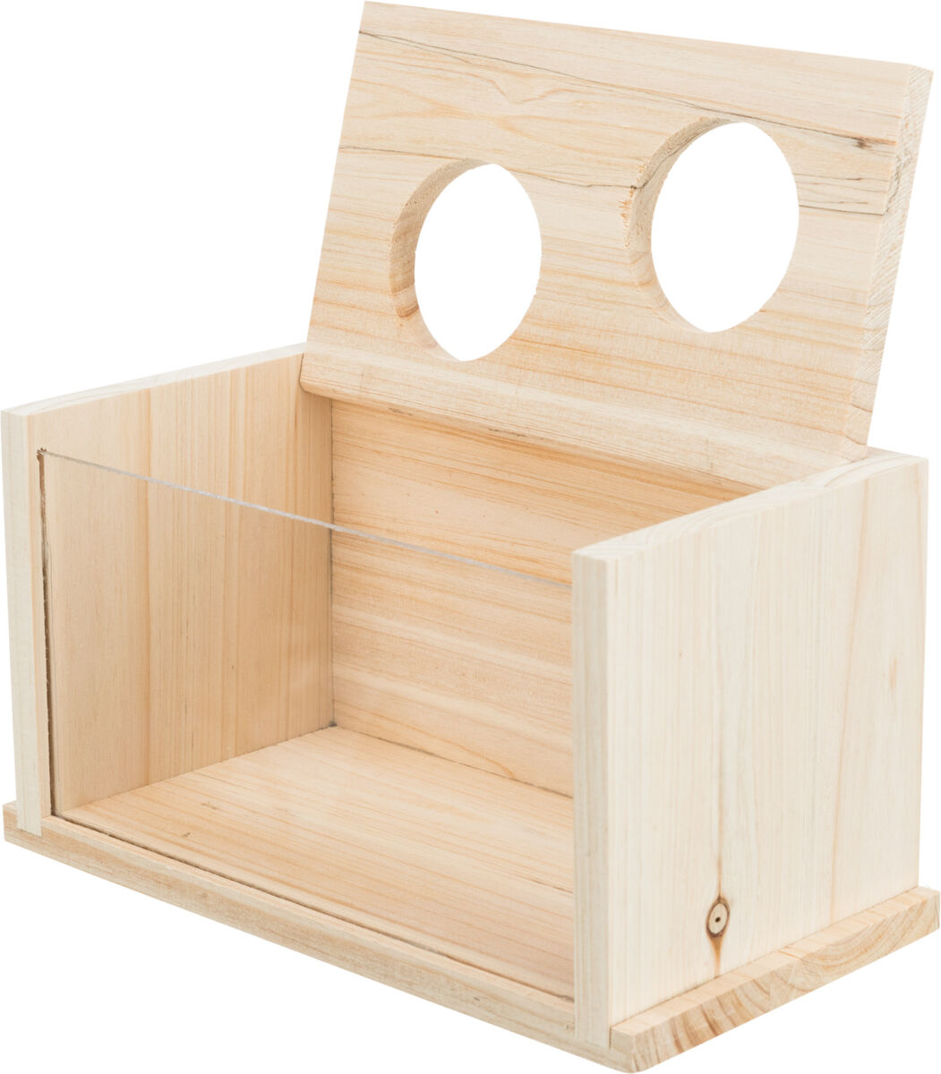 Trixie Wooden Sand Bath With Perspex Front