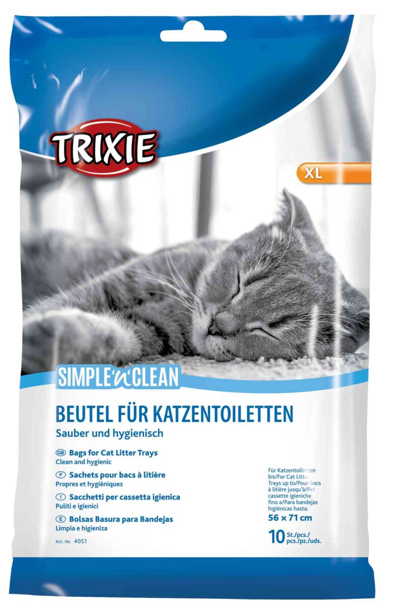 Trixie Cat Litter Tray Liners Extra Large 56 x 71 Cm 10pcs