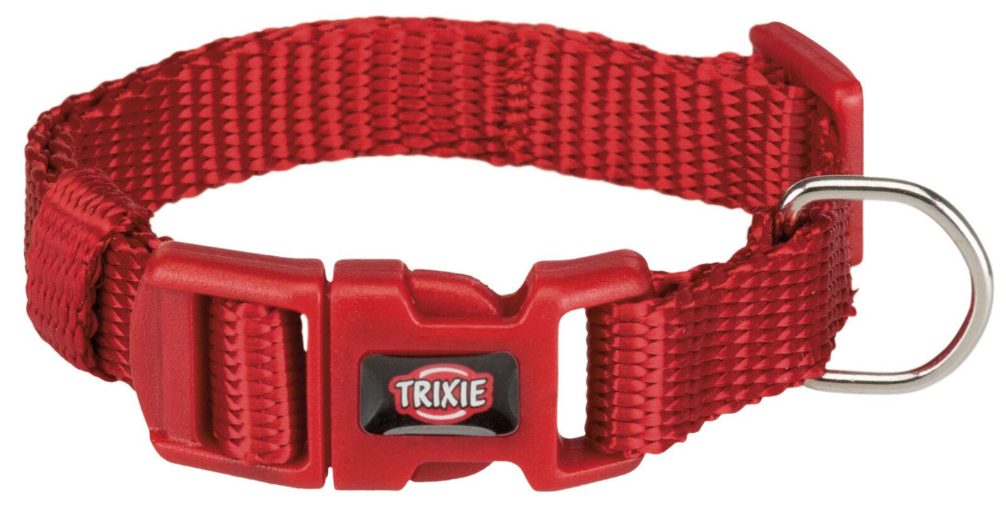 Trixie Premium Collar, XXS-XS 15-25cm/10mm, Red