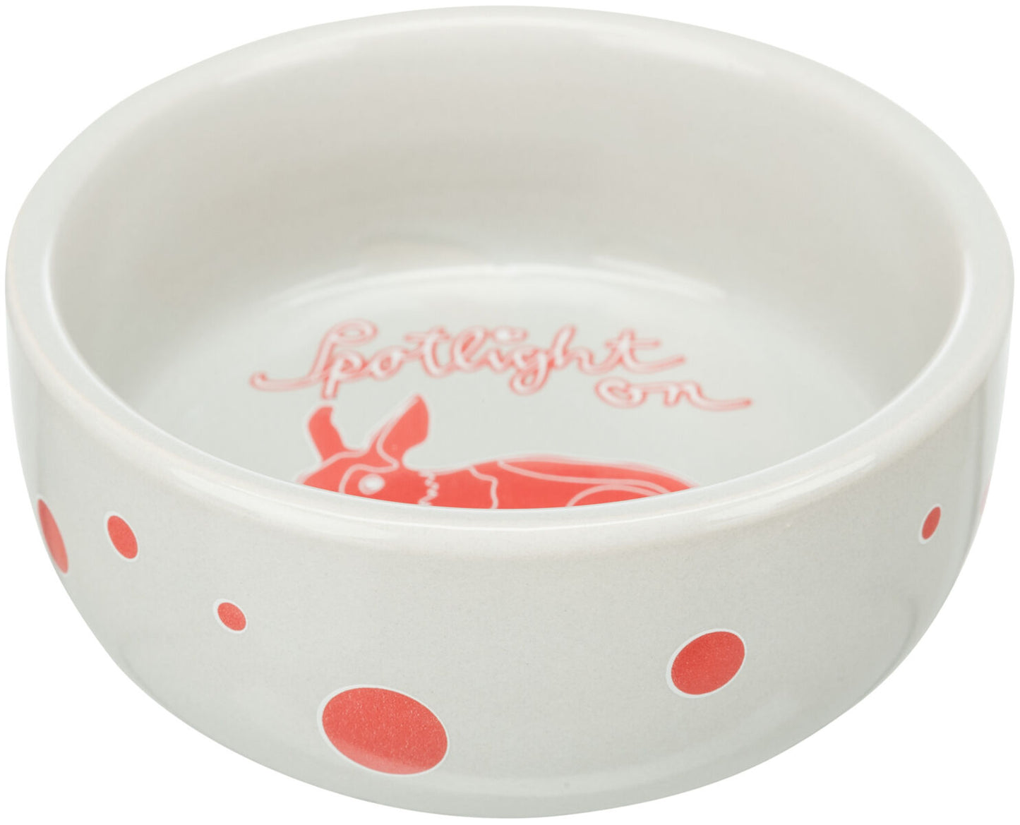 Trixie Ceramic Spotlight Comic Rabbit Bowl 250ml 11cm
