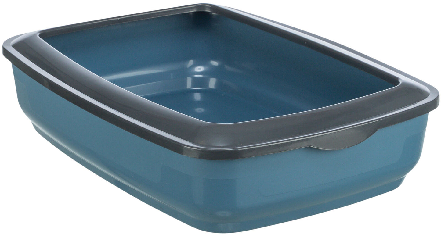 Trixie Mio Cat Litter Tray With Rim Assorted Colours