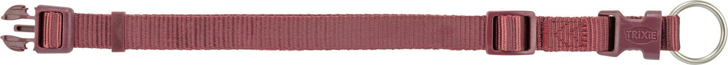 Trixie Premium Collar, S 25-40cm/15mm, Sangria