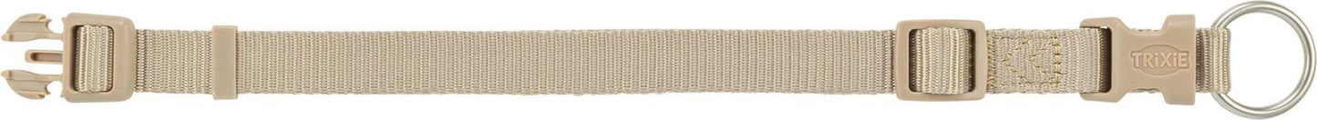 Trixie Premium Collar, S 25-40cm/15mm, Sand
