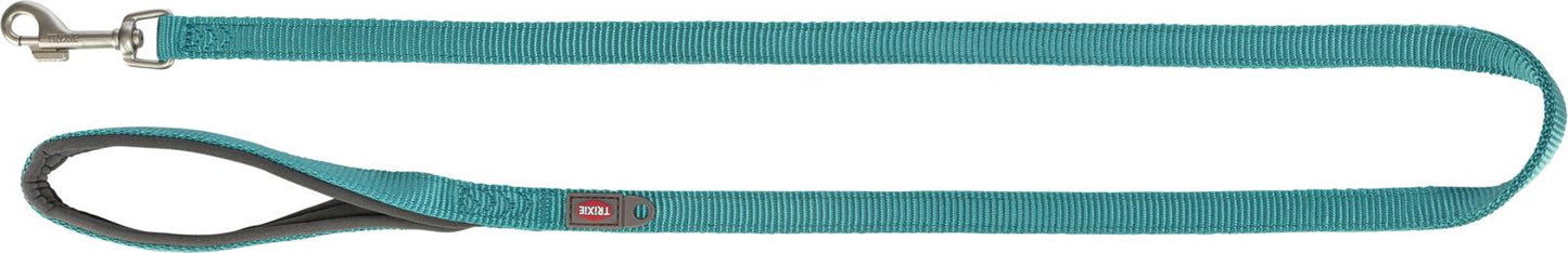 Trixie Premium Dog Lead L-XL 1m/25 mm, Aqua