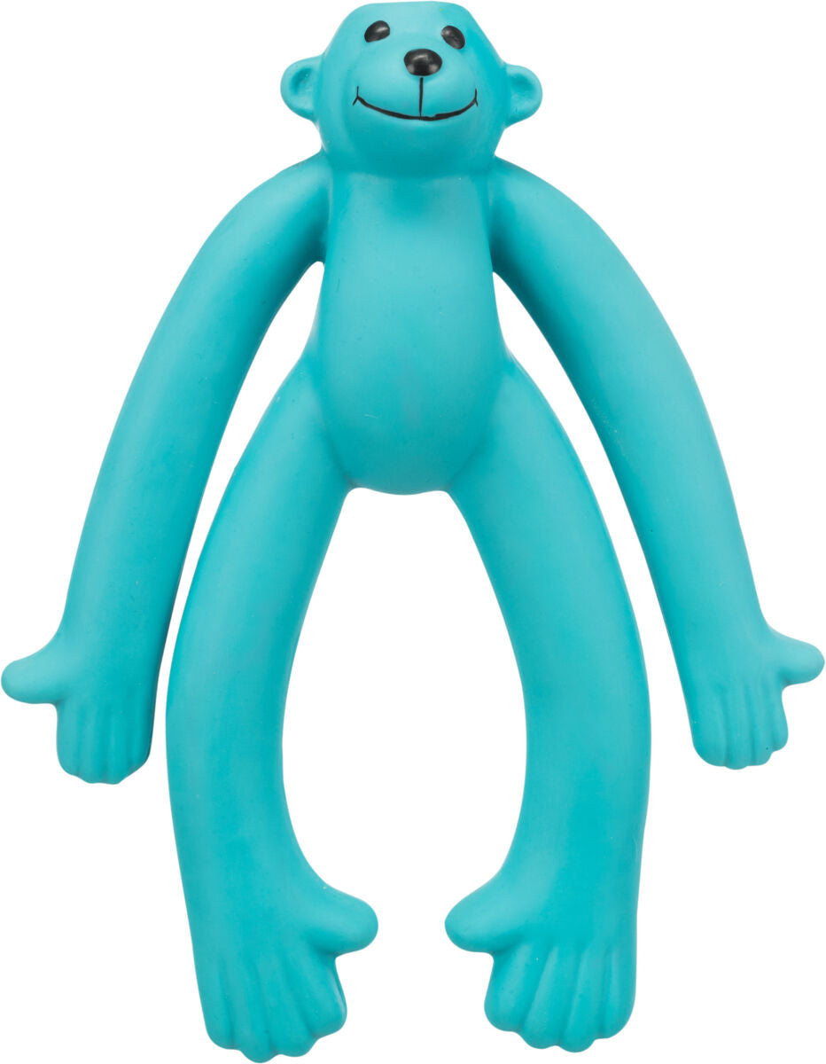 Trixie Latex Squeaky Monkey 25cm Assorted Colours