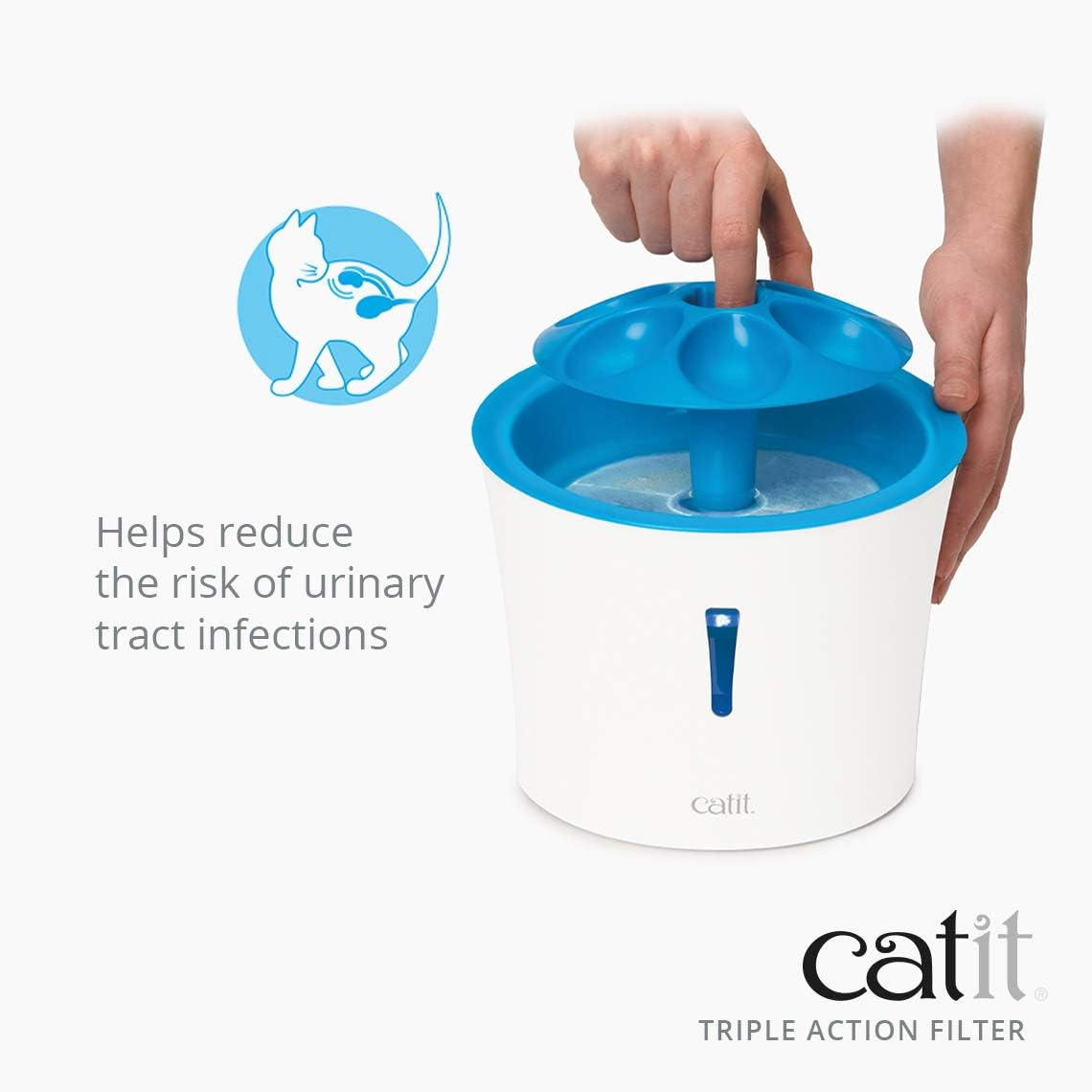 Catit Triple Action Fountain Filter 12 Pack