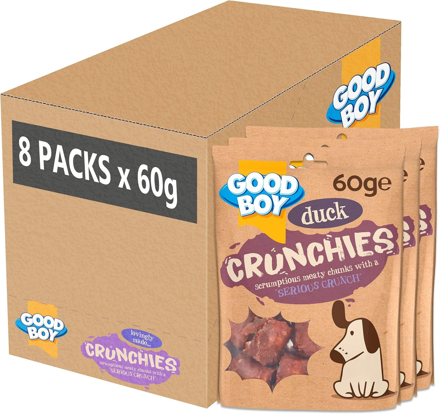 Good Boy Crunchies With Duck 60g