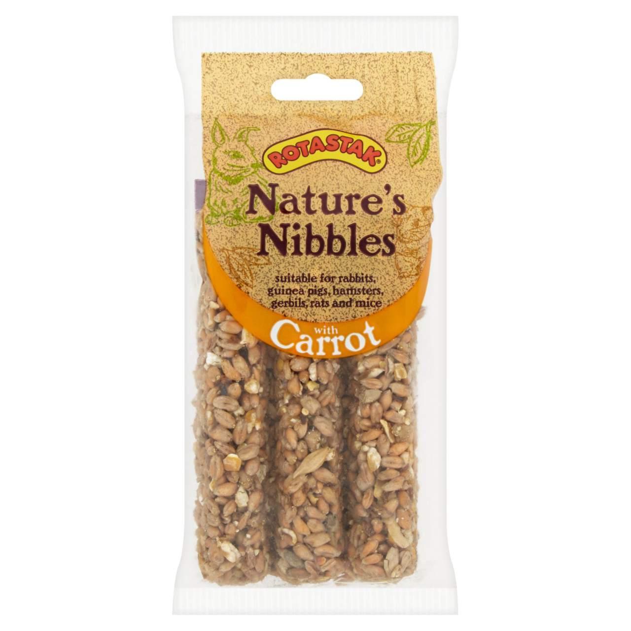 Rotastak Natures Nibbles With Carrot 3pcs