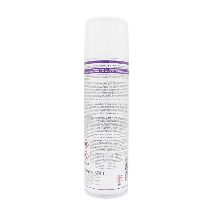 Johnson's Veterinary House Flea Spray Extra Guard 250ml
