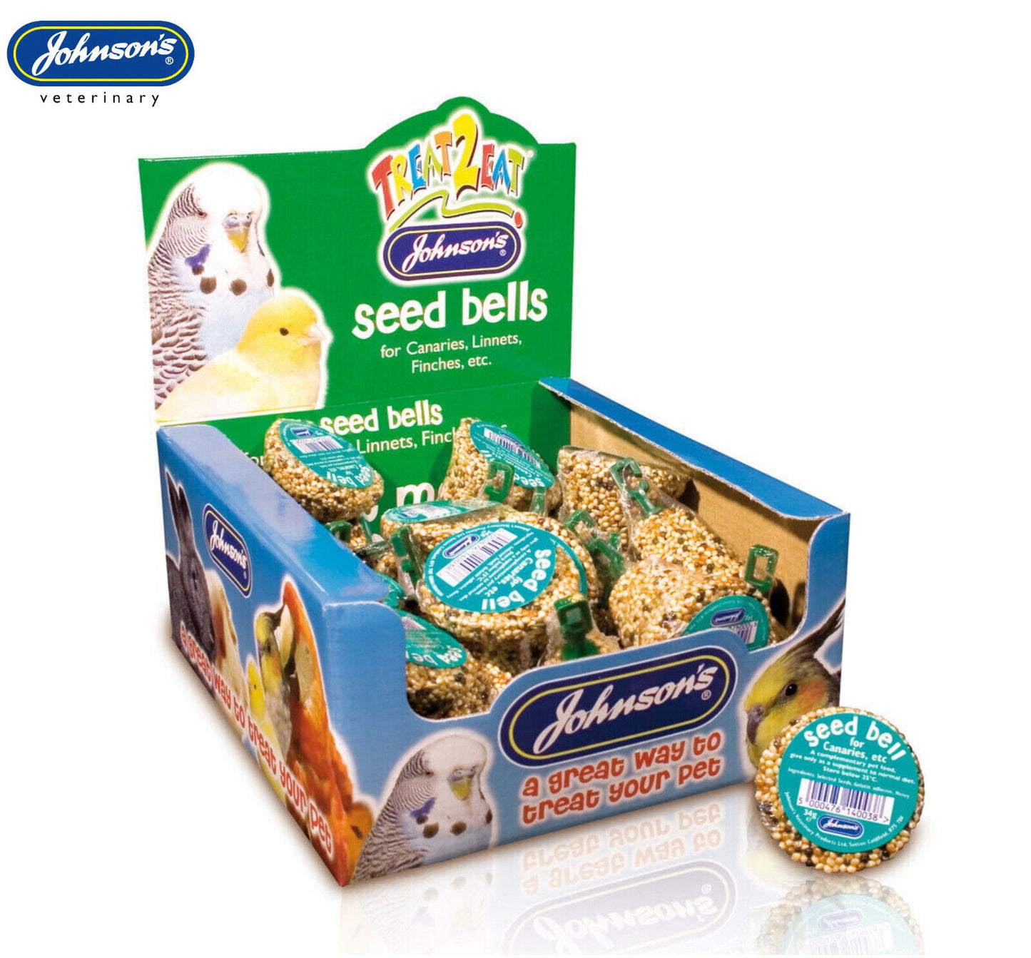 Johnson's Veterinary Canary Seed Bell 34g