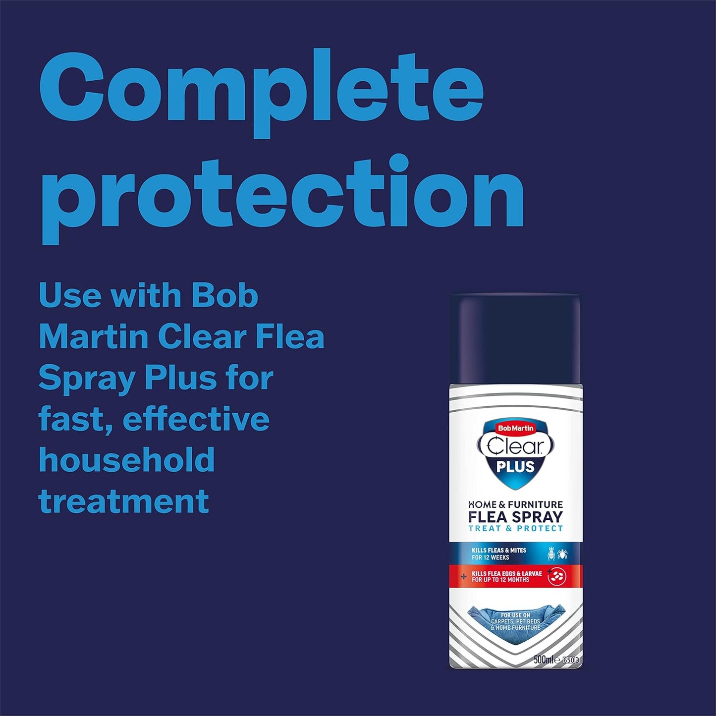 Bob Martin Clear Spot On Flea & Tick Treatment For Cats 1kg+ 3 Pipettes