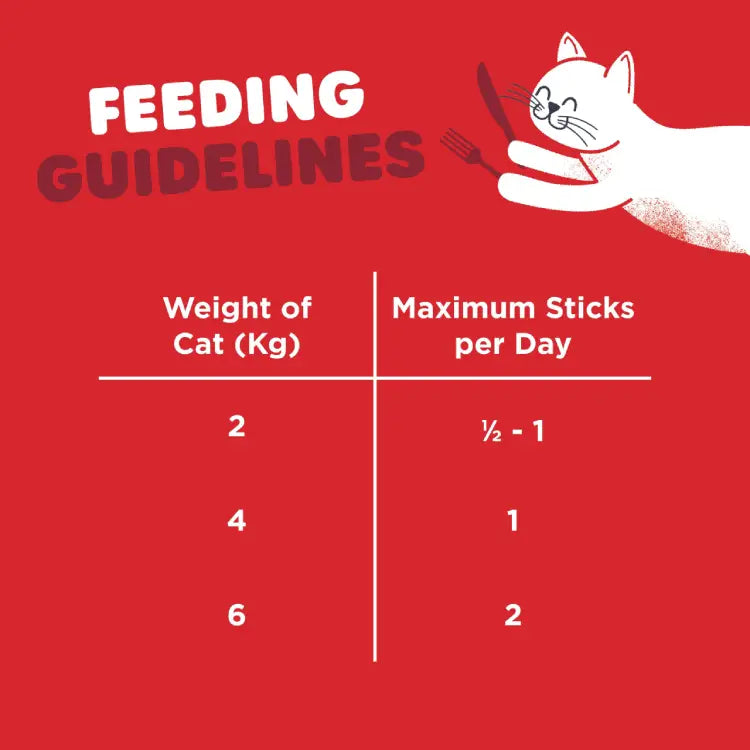 Webbox Cats Delight Tasty Sticks Beef & Rabbit Flavour 6 Pack