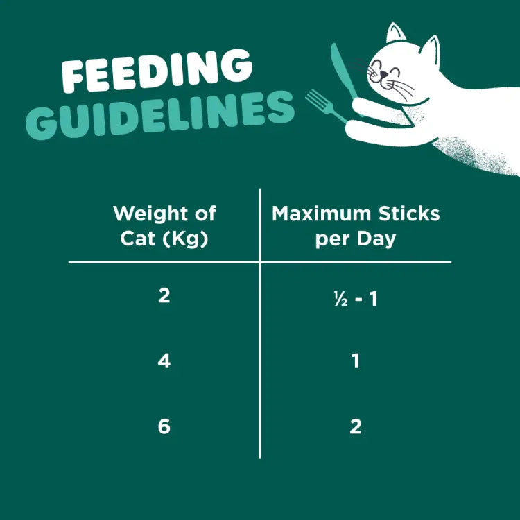 Webbox Cat Sticks Duck 6 Sticks