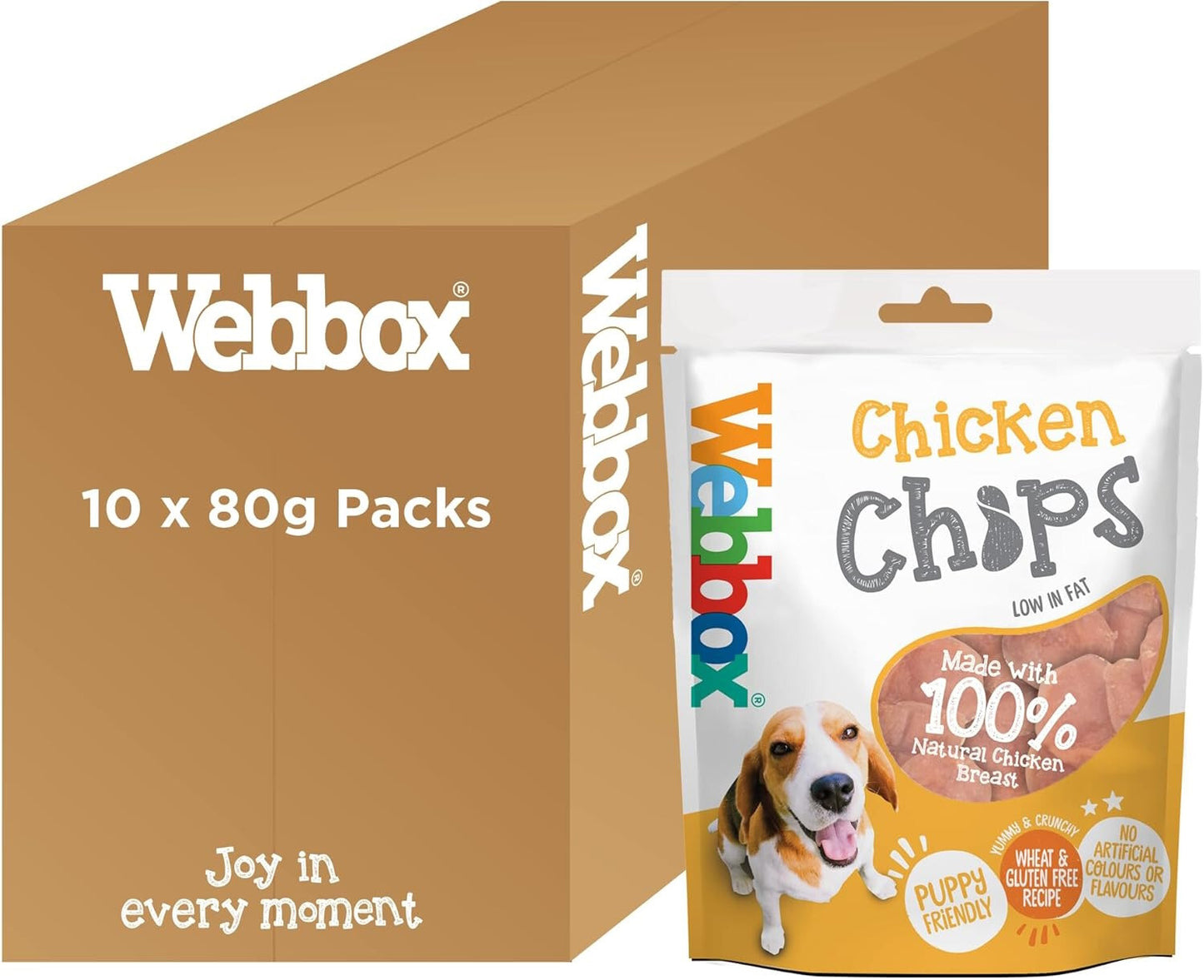 Webbox Chicken Chips 80g