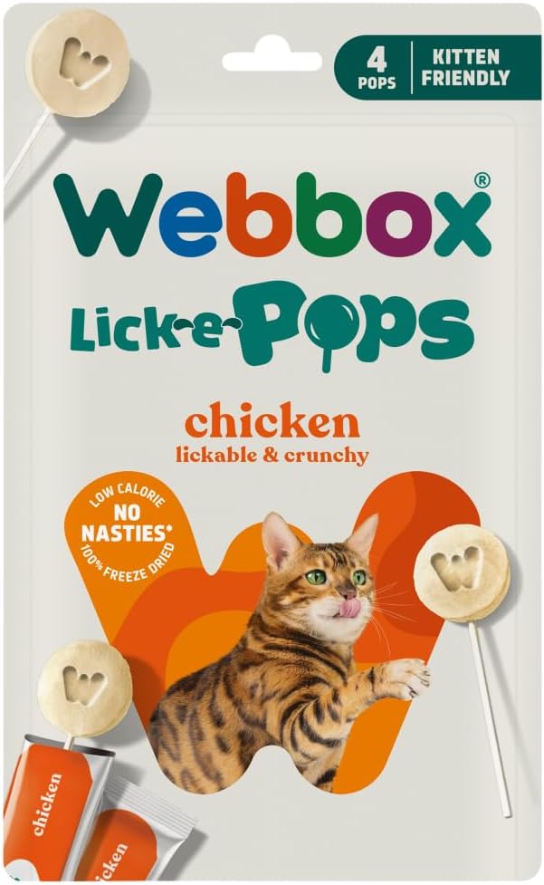 Webbox Lick E Pops Chicken 4 Pack