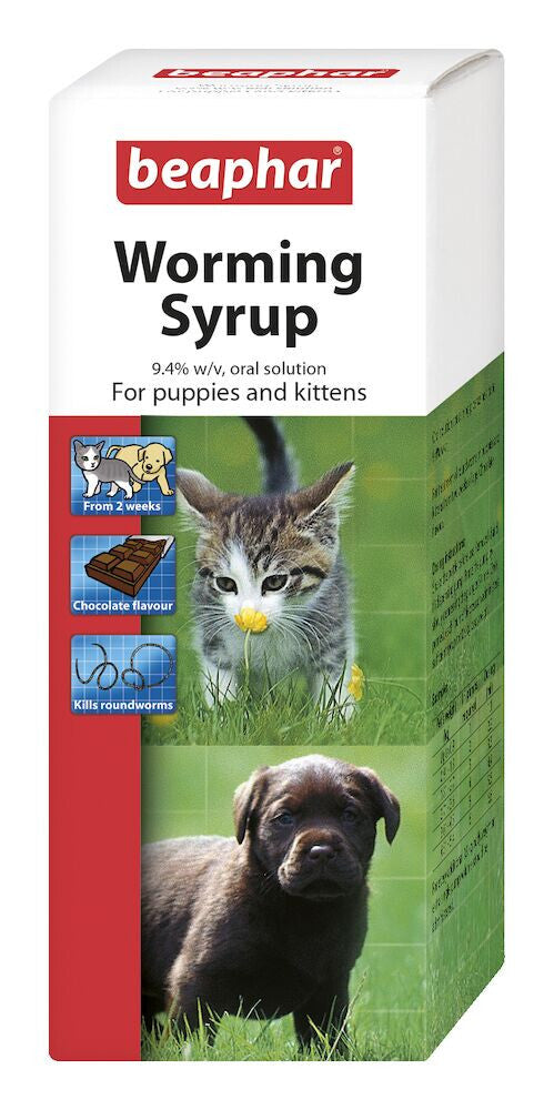 Beaphar Worming Syrup 45ml