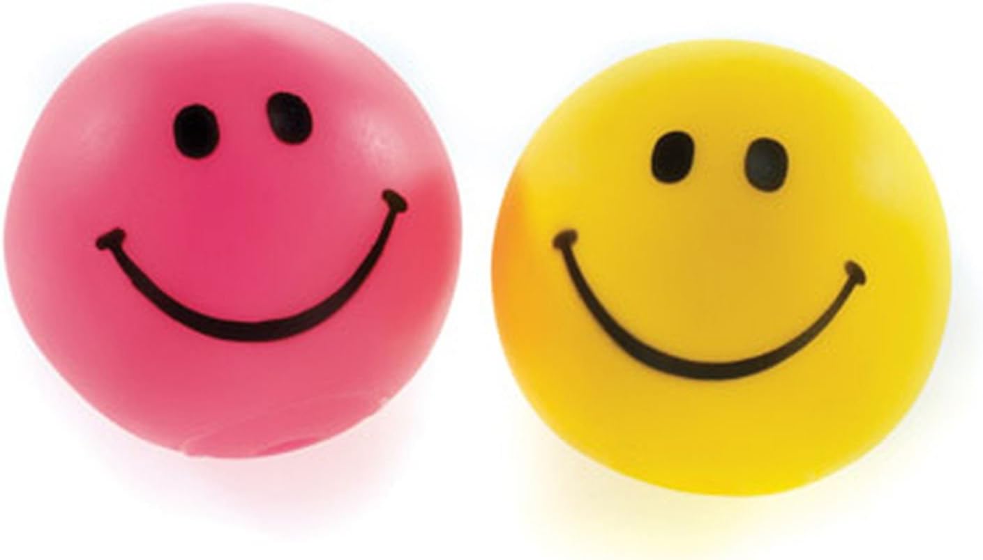 Classic Vinyl Smile Face Ball 60mm