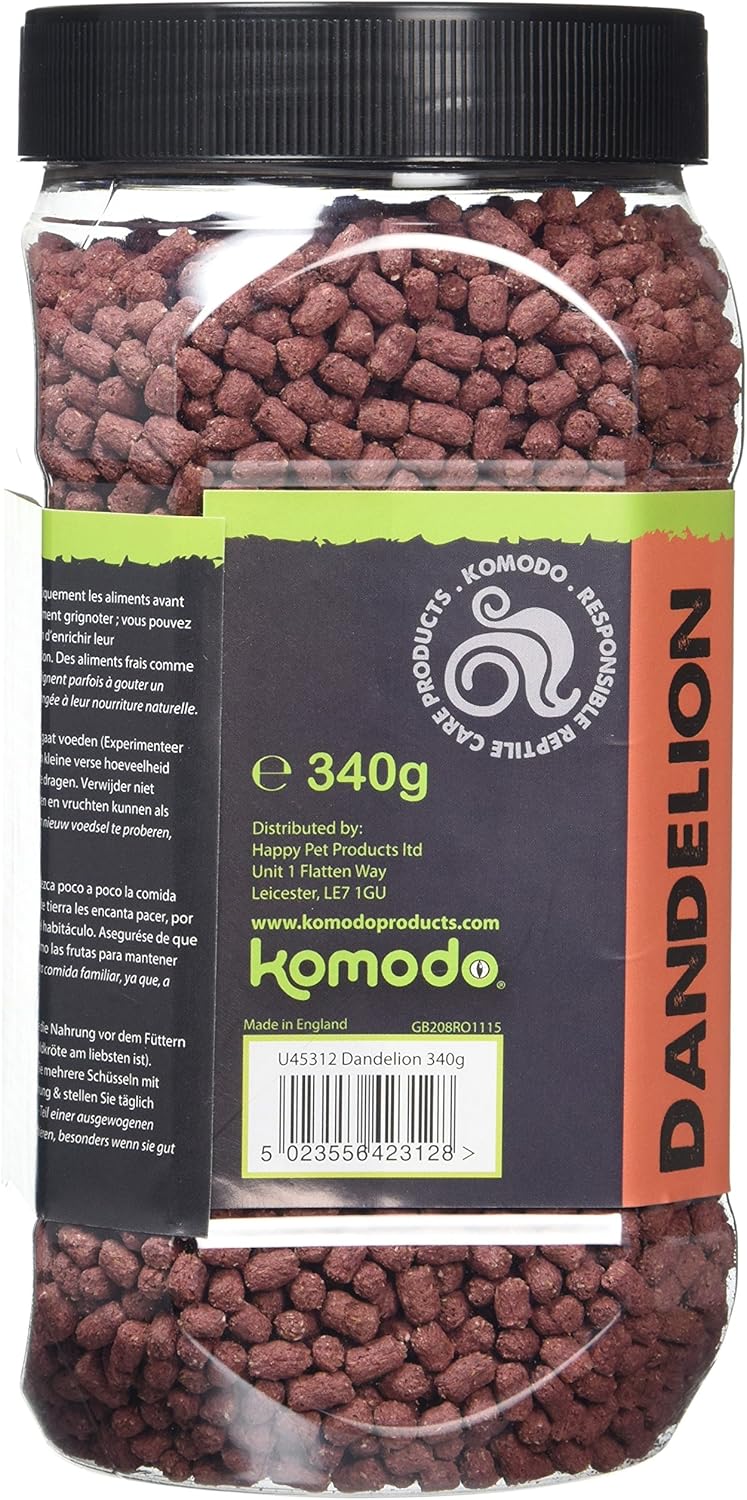 Komodo Tortoise Food Dandelion 340g