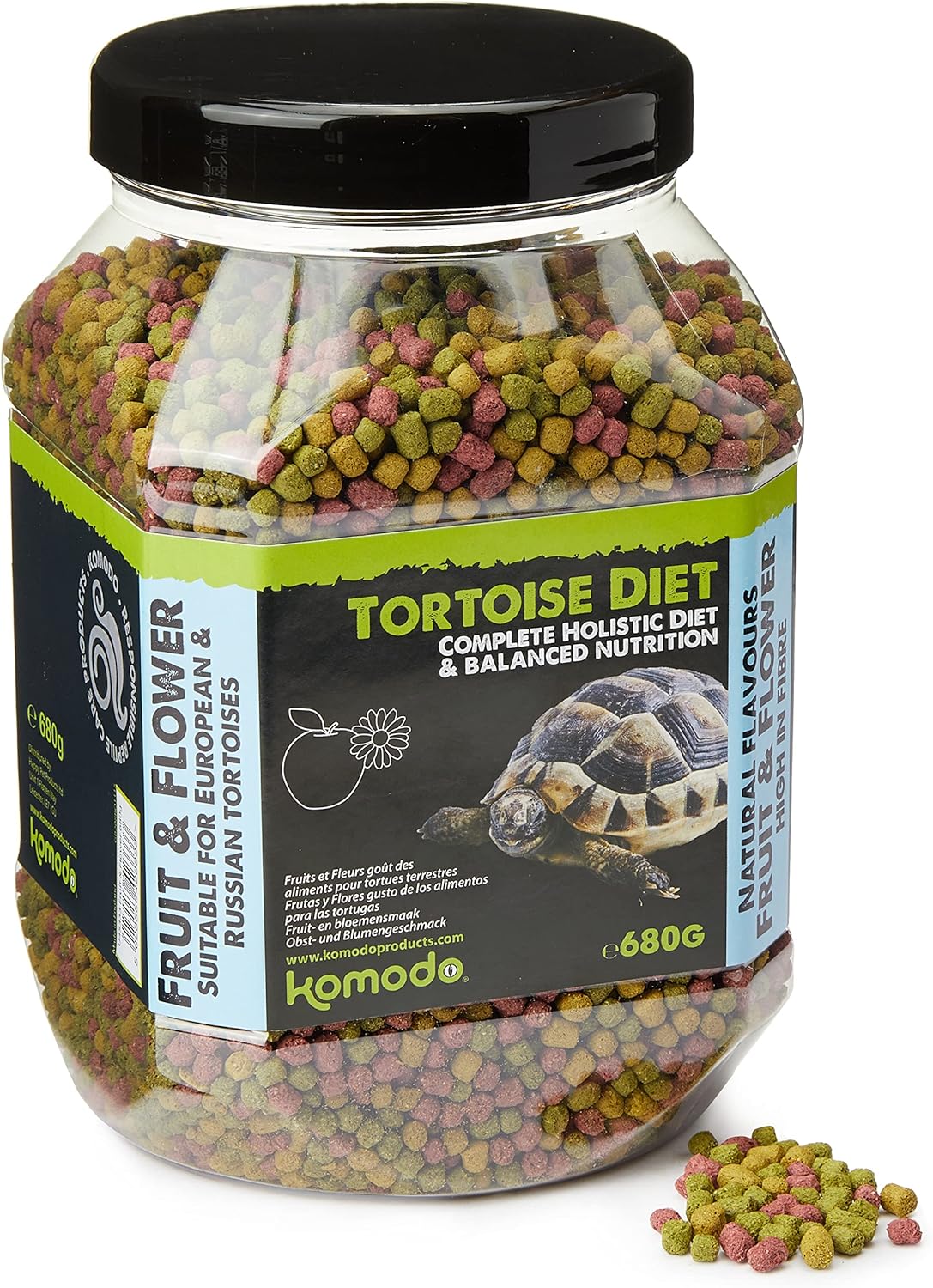 Komodo Tortoise Food Fruit & Flower 680g