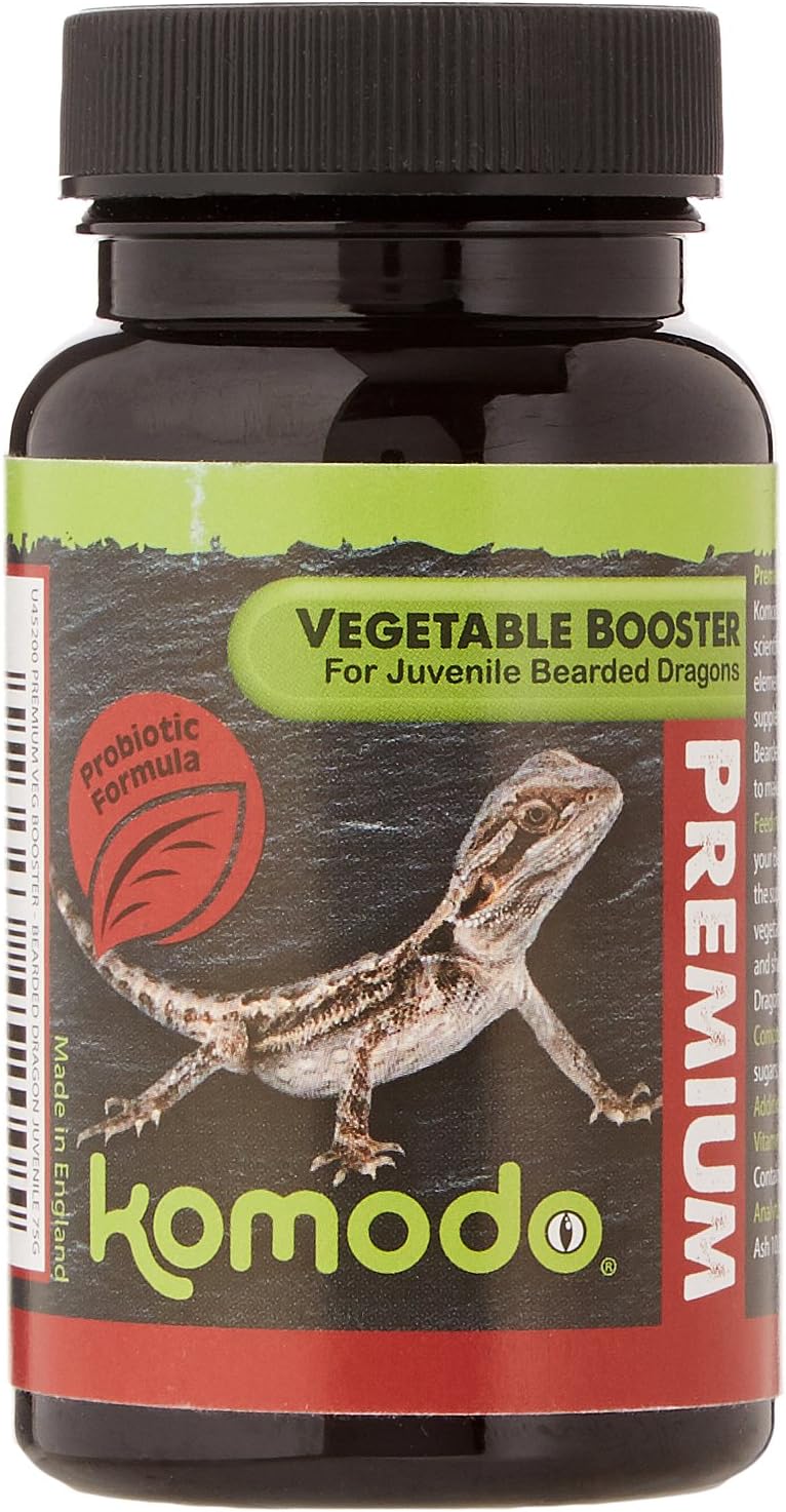Komodo Premium Vegetable Booster - Juvenile Bearded Dragon 75g